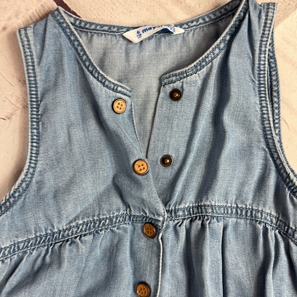 Mayoral Super Soft Tencel Denim Jumpsuit - 6 - Picture 2 of 7